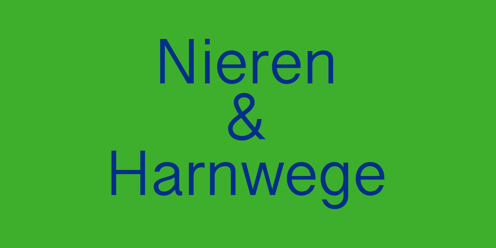 Nieren & Harnwege